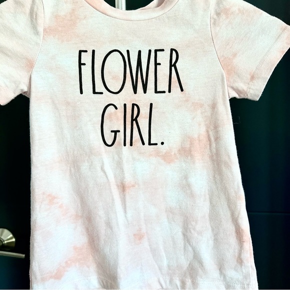 Rae Dunn Other - Flower Girl Kids T-Shirt - Pink Rae Dunn 4T